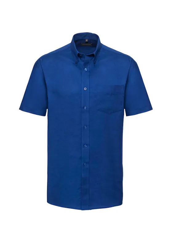 Russell Z933 Oxford Shirt Short Sleeve Classic Regular Fit