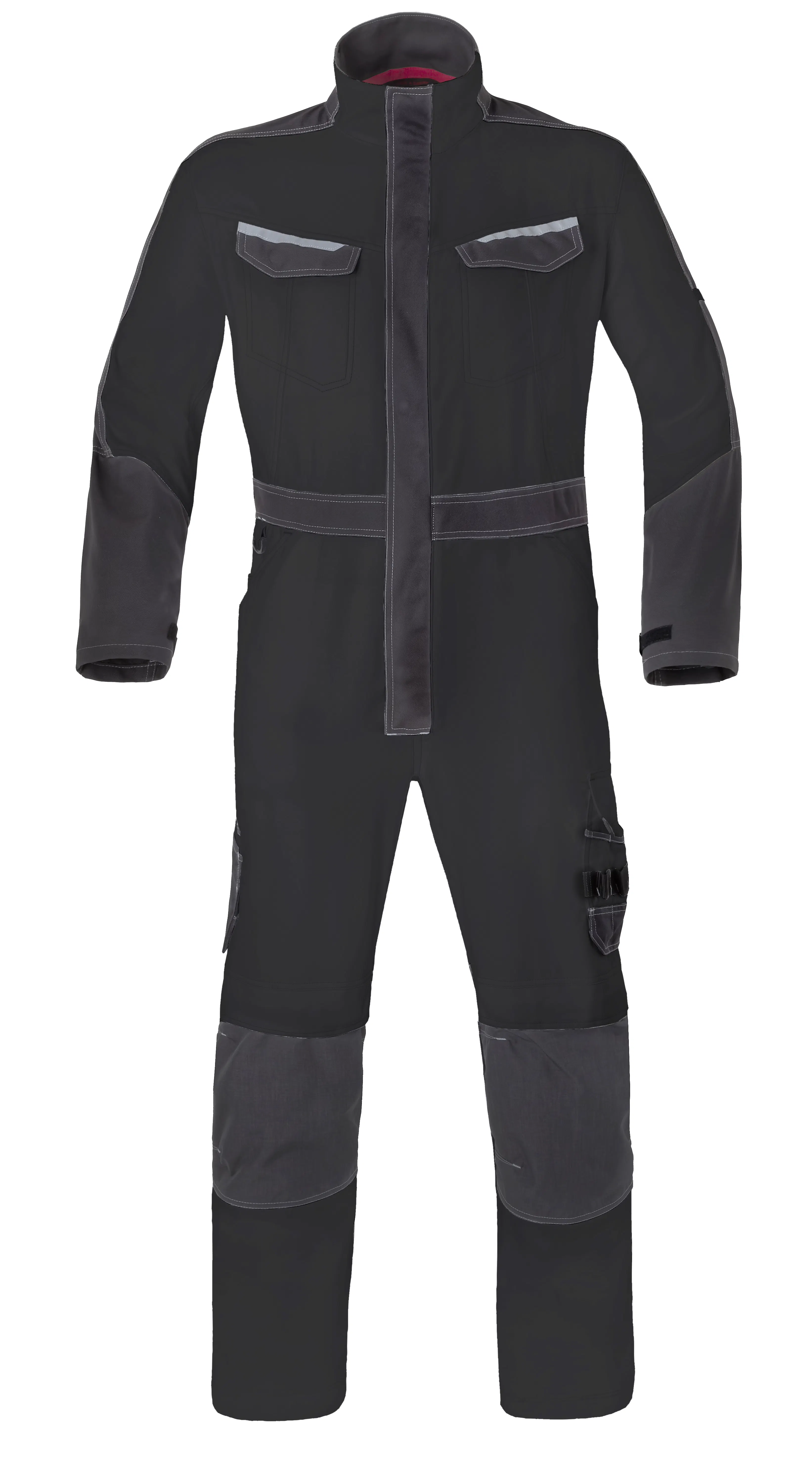 Zwart/charcoal grijs