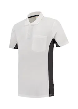 Tricorp TP2000/202002 Poloshirt Bicolor Borstzak Regular Fit miniatuur