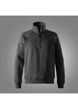 Snickers Workwear 2021 Classic Sweatshirt met Halve Rits miniatuur