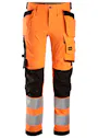 Snickers Allround-High-Vis-Stretch-Arbeitshose mit Holstertaschen, KL2 6243 Vorschaubild