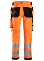 Snickers Allround-High-Vis-Stretch-Arbeitshose mit Holstertaschen, KL2 6243 Vorschaubild