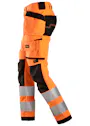 Snickers Allround-High-Vis-Stretch-Arbeitshose mit Holstertaschen, KL2 6243 Vorschaubild