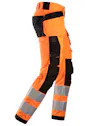 Snickers Allround-High-Vis-Stretch-Arbeitshose mit Holstertaschen, KL2 6243 Vorschaubild