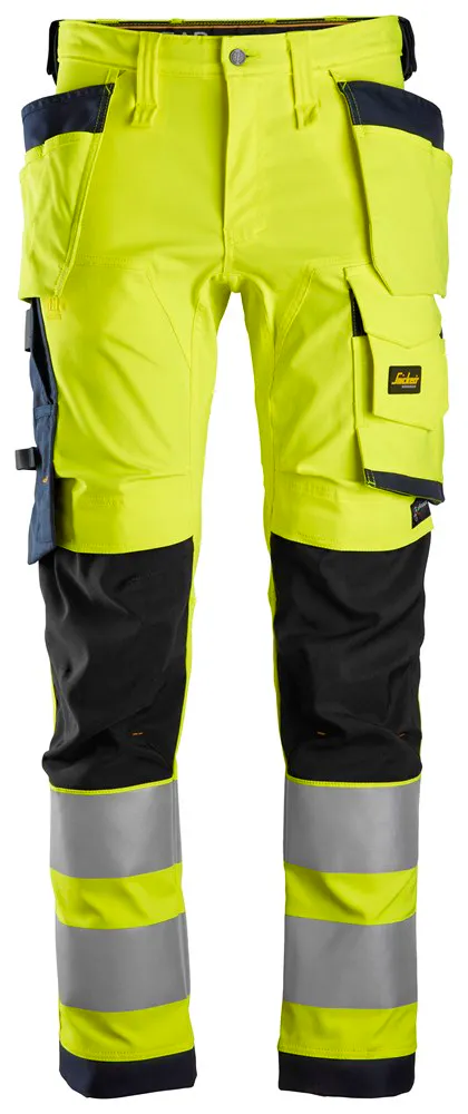 High Vis Geel/Marineblauw