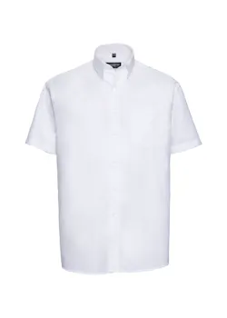 Russell Z933 Oxford Shirt Short Sleeve Classic Regular Fit miniatuur
