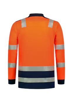 Tricorp Poloshirt High Vis Bicolor Lange Ärmel 203008 thumbnail