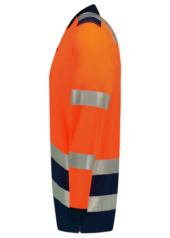 Tricorp High-Vis-Bicolor-Poloshirt, langarm, 203008