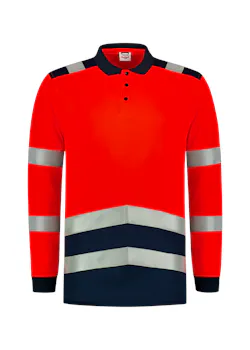 Tricorp Poloshirt High Vis Bicolor Lange Ärmel 203008 thumbnail