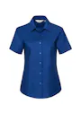 Russell Z933F Oxford Shirt Short Sleeve Tailored Regular Fit Dames miniatuur