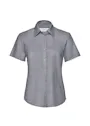 Russell Z933F Oxford Shirt Short Sleeve Tailored Regular Fit Dames miniatuur