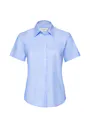 Russell Z933F Oxford Shirt Short Sleeve Tailored Regular Fit Dames miniatuur