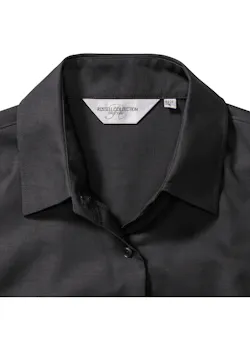 Russell Z933F Oxford Shirt Short Sleeve Tailored Regular Fit Dames miniatuur