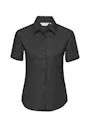 Russell Z933F Oxford Shirt Short Sleeve Tailored Regular Fit Dames miniatuur