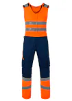 Marineblauw/Fluo Oranje