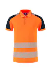 High Vis Oranje/Marineblauw