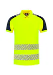 High Vis Geel/Marineblauw