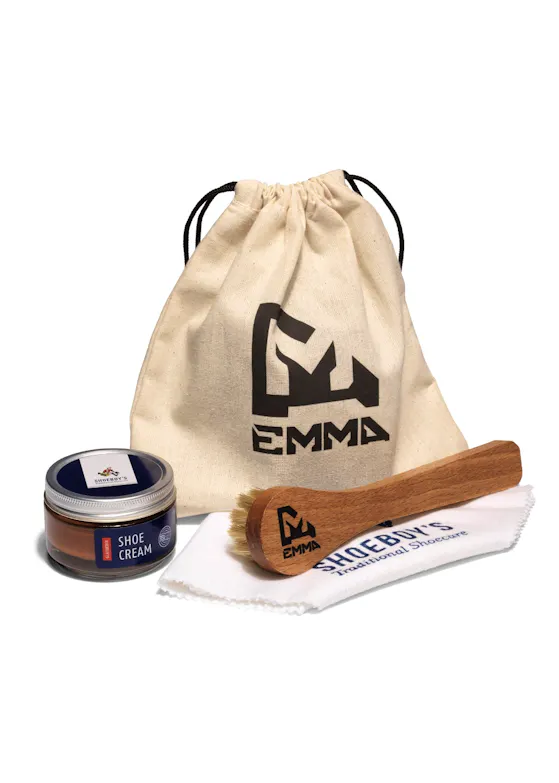 Emma Schoenpoetsset-Cognac