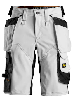 Snickers Workwear Stretch Dames Korte Broek met Holtsterzakken 6147 miniatuur
