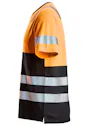Snickers AllroundWork, High-Vis T-Shirt Klasse 1 - 2534 miniatuur