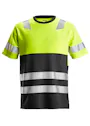 Snickers AllroundWork, High-Vis T-Shirt Klasse 1 - 2534 miniatuur