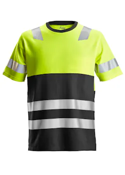 Snickers AllroundWork 2534 T-Shirt High-Vis Klasse 1 miniatuur