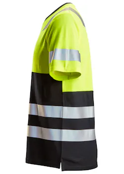Snickers AllroundWork 2534 T-Shirt High-Vis Klasse 1 miniatuur