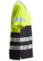 Snickers AllroundWork, High-Vis T-Shirt Klasse 1 - 2534 miniatuur
