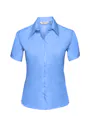 Russell Z957F Ultimate Non-⁠Iron Shirt Short Sleeve Tailored Regular Fit Dames miniatuur