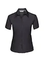 Russell Z957F Ultimate Non-⁠Iron Shirt Short Sleeve Tailored Regular Fit Dames miniatuur