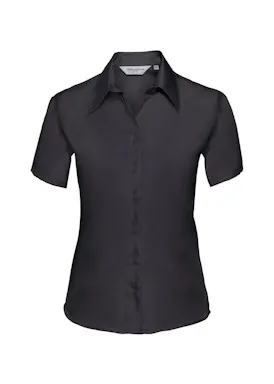 Russell Z957F Ultimate Non-⁠Iron Shirt Short Sleeve Tailored Regular Fit Dames