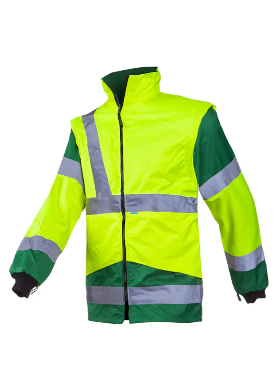 Sioen Warnschutz-Regenparka mit herausnehmbarer Weste - Skollfield