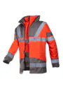 Sioen Warnschutz-Regenparka mit herausnehmbarer Weste - Skollfield Vorschaubild