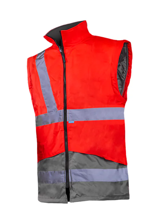 Sioen Warnschutz-Regenparka mit herausnehmbarer Weste - Skollfield