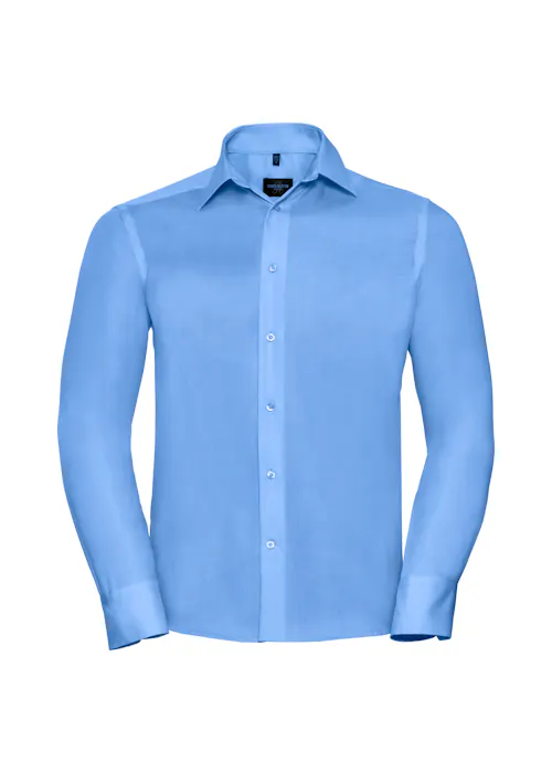 Russell Z958 Ultimate Non-⁠Iron Shirt Long Sleeve Tailored Regular Fit