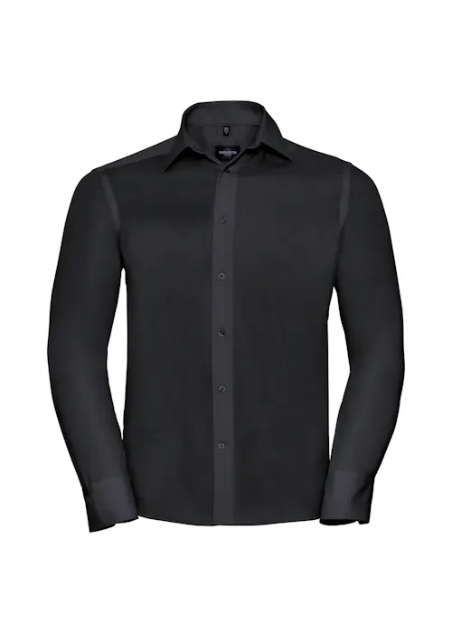 Russell Z958 Ultimate Non-⁠Iron Shirt Long Sleeve Tailored Regular Fit