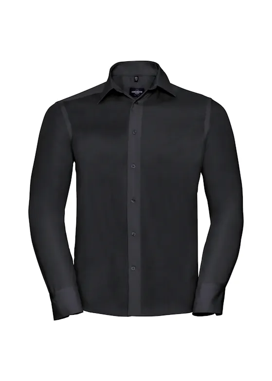 Russell Long-Sleeve Tailored Ultimate Non-Iron Shirt