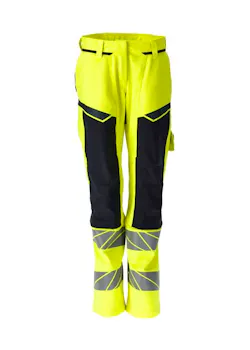Mascot Accelerate Multisafe Hi-Vis Werkbroek Met Kniezakken Dames 21078-284