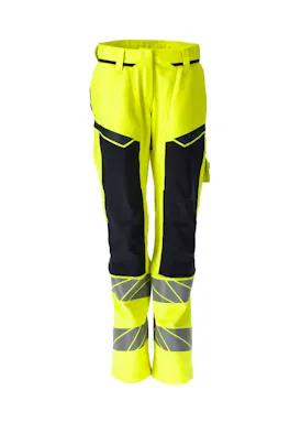 Mascot Accelerate Multisafe Hi-Vis-Arbeitshose mit Knietaschen für Damen 21078-284