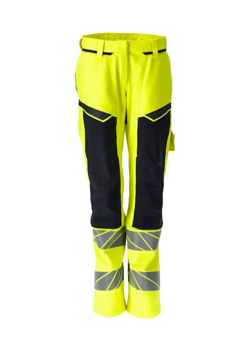 Mascot Accelerate Multisafe Hi-Vis Werkbroek Met Kniezakken Dames 21078-284