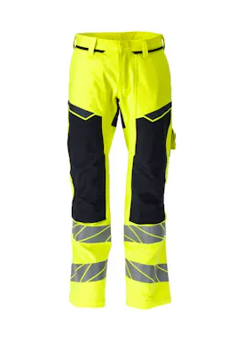 Mascot Accelerate Multisafe Hi-Vis-Arbeitshose mit Knietaschen 21079-284