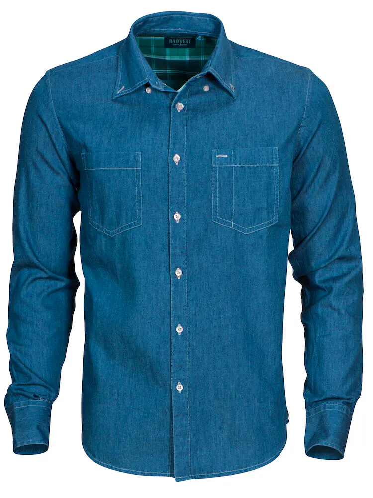Blauw denim