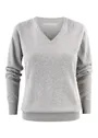 James Harvest Ashland 2122505 Sportswear Swater V-Neck Regular Fit Dames miniatuur