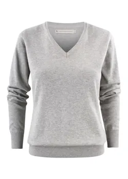 James Harvest Ashland 2122505 Sportswear Swater V-Neck Regular Fit Dames miniatuur