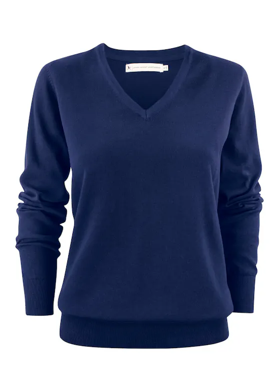 James Harvest Ashland 2122505 Sportswear Swater V-Neck Regular Fit Dames