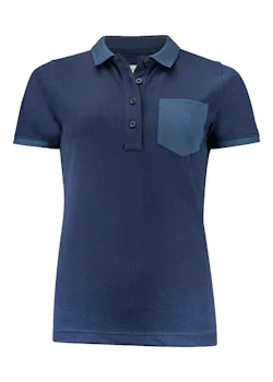 James Harvest Sportswear Pinedale 2125039 Poloshirt Organic Cotton Dames miniatuur
