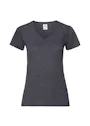 Fruit of The Loom F271N Valueweight T-shirt V Neck Regular Fit Dames miniatuur