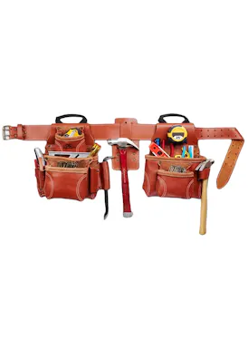 CLC Pro Worker Leder-Combo-Werkzeuggürtel