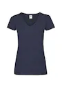 Fruit of The Loom F271N Valueweight T-shirt V Neck Regular Fit Dames miniatuur