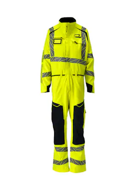 Mascot 21319-281 Hi-Vis-Overall mit Knietaschen, flammenhemmend, Multisafe